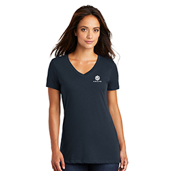 DISTRICT WOMENS V-NECK TEE