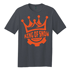 UNISEX CROWN KING OF SNOW T-SHIRT